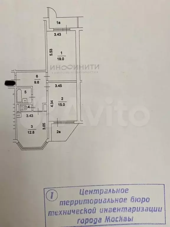 2-к. квартира, 60,4 м, 10/12 эт. - Фото 0