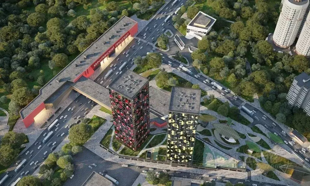 3-к кв. Москва Инноватор жилой комплекс, кА (69.01 м) - Фото 0