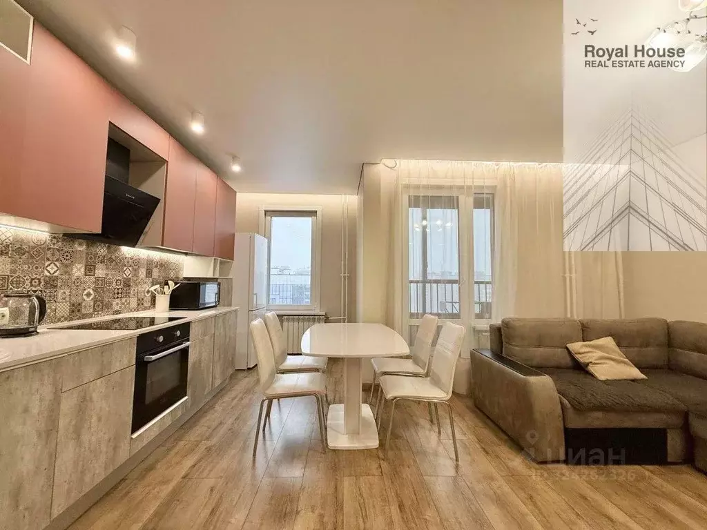 1-к кв. Санкт-Петербург бул. Александра Грина, 3 (50.0 м) - Фото 0