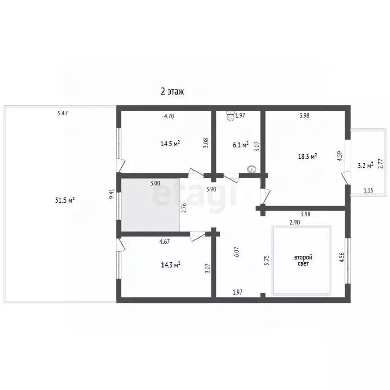 Дом в Самарская область, Красноярский район, Светлое Поле с/пос, с. ... - Фото 2