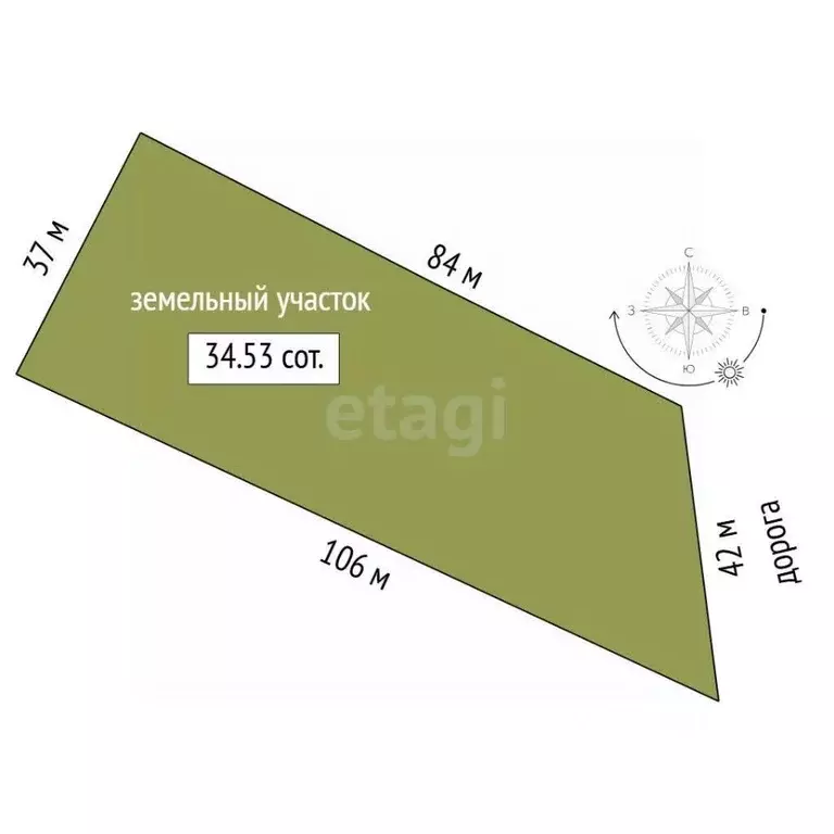 Участок в Тюменская область, Тюменский муниципальный округ, с. Борки ... - Фото 2