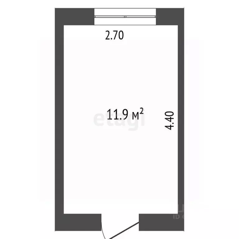 Комната Мордовия, Саранск Студенческая ул., 14 (11.9 м) - Фото 2