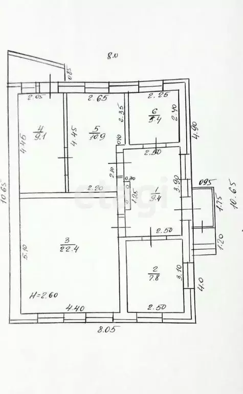 Дом в Краснодарский край, Анапа ул. Шевченко, 178 (67 м) - Фото 2
