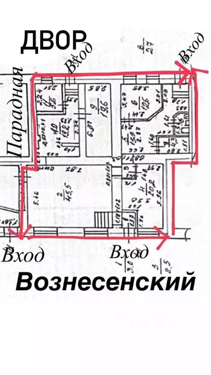 Помещение свободного назначения в Санкт-Петербург Вознесенский просп., ... - Фото 1