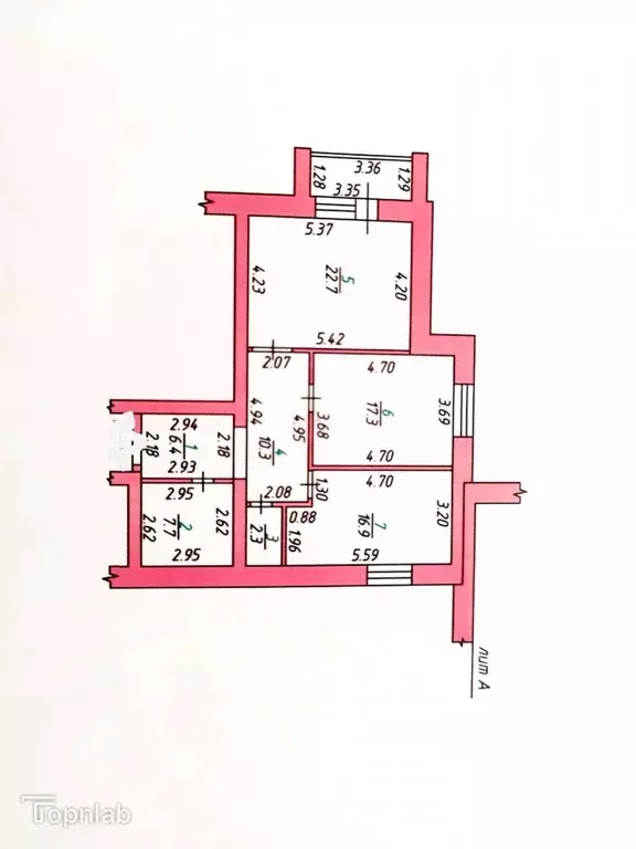 2-к кв. Орловская область, Орел Комсомольская ул., 310к1 (83.6 м) - Фото 2