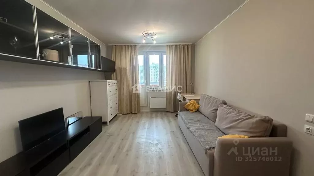 1-к кв. Московская область, Ленинский городской округ, д. Сапроново, ... - Фото 1