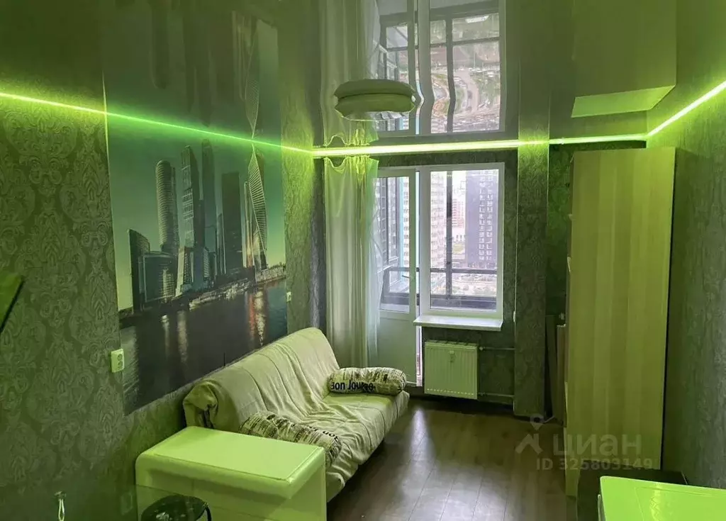 Студия Ленинградская область, Мурино Всеволожский район, ул. ... - Фото 1