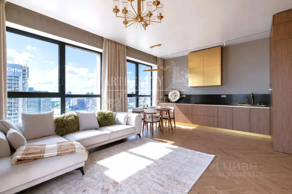 3-к кв. Москва Шелепихинская наб., 40к1 (72.0 м) - Фото 1
