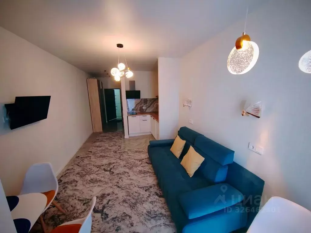 1-к кв. Краснодарский край, Сочи Бытха мкр, ул. Ясногорская, 16/6к2 ... - Фото 2