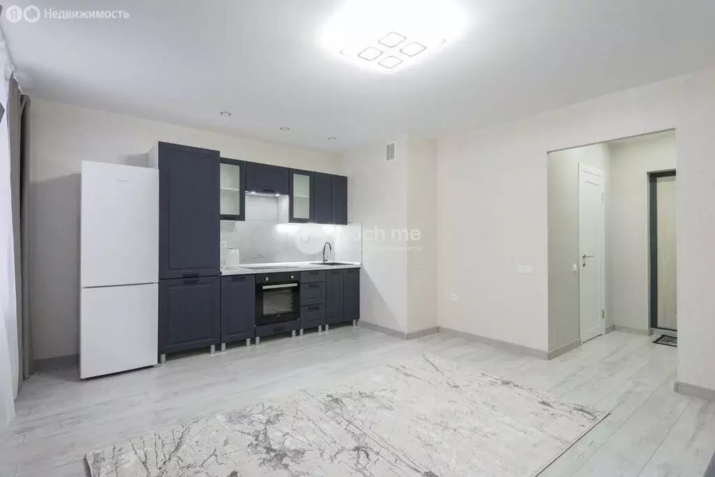 Квартира-студия: Казань, Кировский район, жилой массив Залесный, улица ... - Фото 2