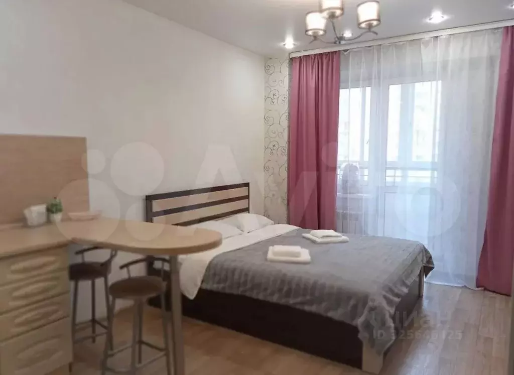 Студия Иркутская область, Иркутск Дальневосточная ул., 29/2 (30.0 м) - Фото 1