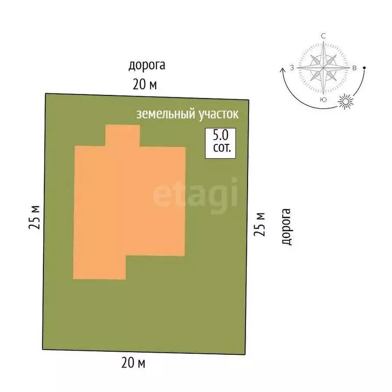 Дом в село Пушкино, улица Николая Добронравова (103.3 м) - Фото 2