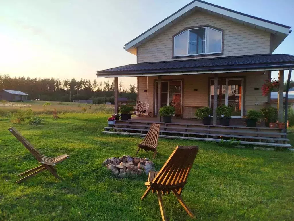 Дом в Ленинградская область, Приозерский район, пос. Сосново проезд ... - Фото 1