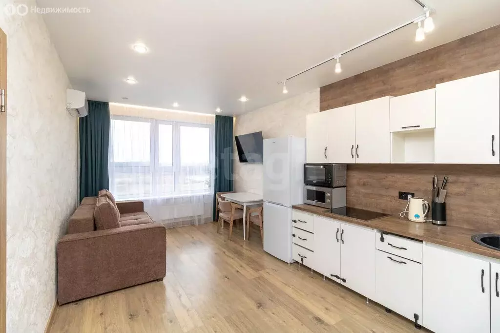 1-комнатная квартира: Тюмень, улица Пожарных и Спасателей, 14 (43.3 м) - Фото 2