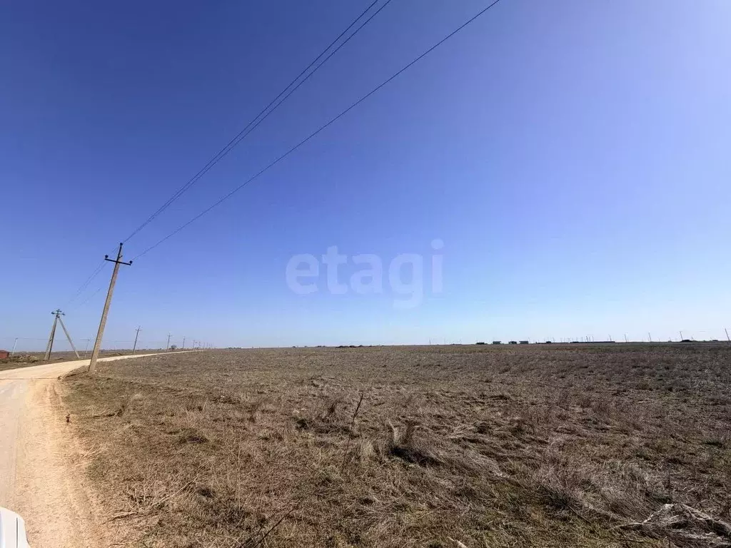 Участок в Крым, Сакский район, Штормовское с/пос, Ветеран кп  (6.0 ... - Фото 1