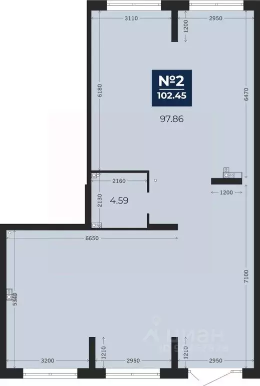 Помещение свободного назначения в Тюменская область, Тюмень ... - Фото 1