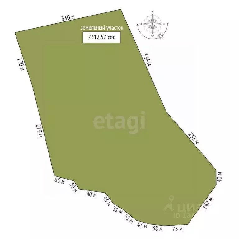 Участок в Брянская область, Карачевский район, Вельяминовское с/пос, ... - Фото 2