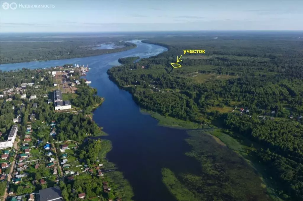 Участок в Тверская область, Кимрский муниципальный округ, населённый ... - Фото 2