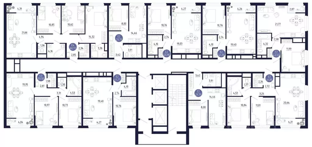 2-к кв. Тульская область, Тула ул. Щегловская засека, 2 (59.5 м) - Фото 2