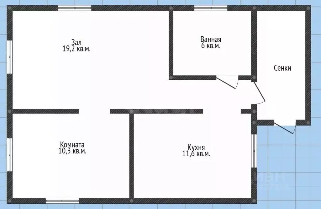 Дом в Курганская область, Кетовский муниципальный округ, с. Лесниково ... - Фото 2