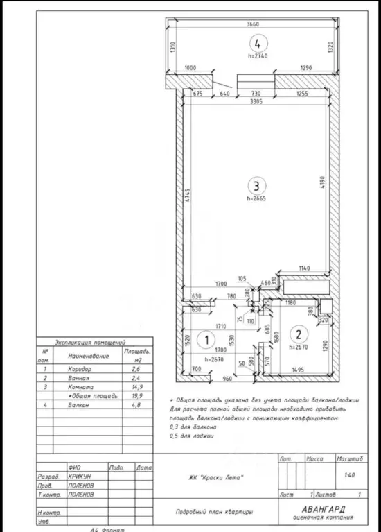 Студия Ленинградская область, Мурино Всеволожский район, ул. Шувалова, ... - Фото 2