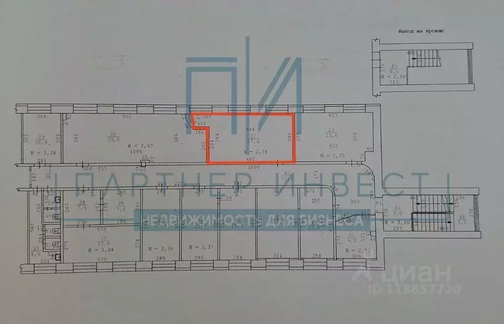 Офис в Свердловская область, Екатеринбург ул. Фронтовых Бригад, 27 (27 ... - Фото 2