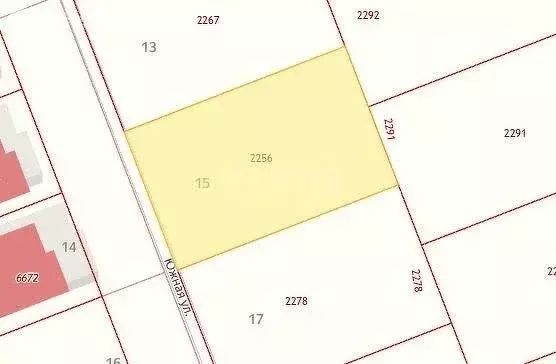 Участок в село Сокуры, Южная улица (10 м) - Фото 1