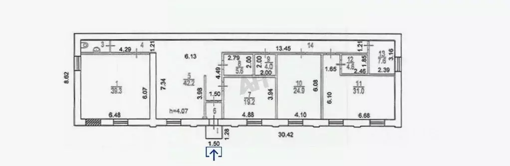 Помещение свободного назначения в Москва 4-й Рощинский проезд, 20С6 ... - Фото 2