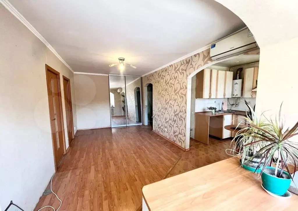3-к. квартира, 46 м, 2/2 эт. - Фото 0