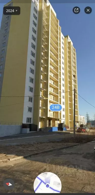 2-к кв. Самарская область, Тольятти Шлюзовой мкр, ул. ... - Фото 2