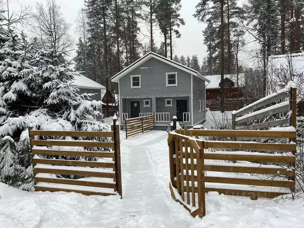 Дом в Ленинградская область, Приозерский район, Красноозерное с/пос, ... - Фото 1