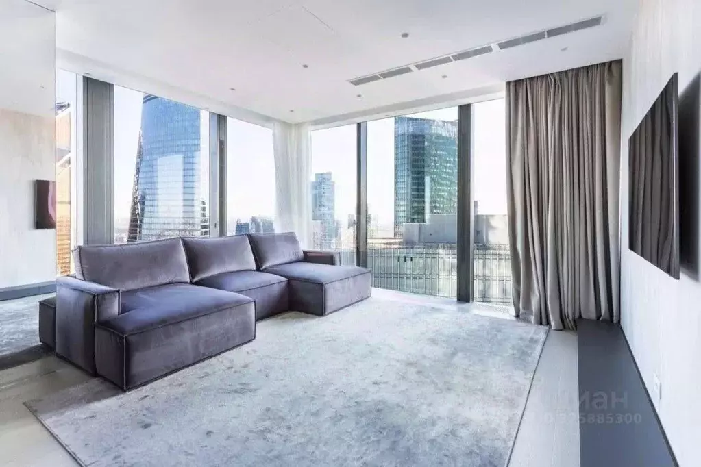 2-к кв. Москва 1-й Красногвардейский проезд, 22с1 (85.0 м) - Фото 0