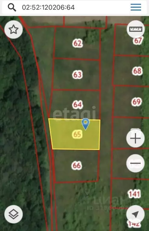 Участок в Башкортостан, Чишминский район, Чувалкиповский сельсовет, ... - Фото 2