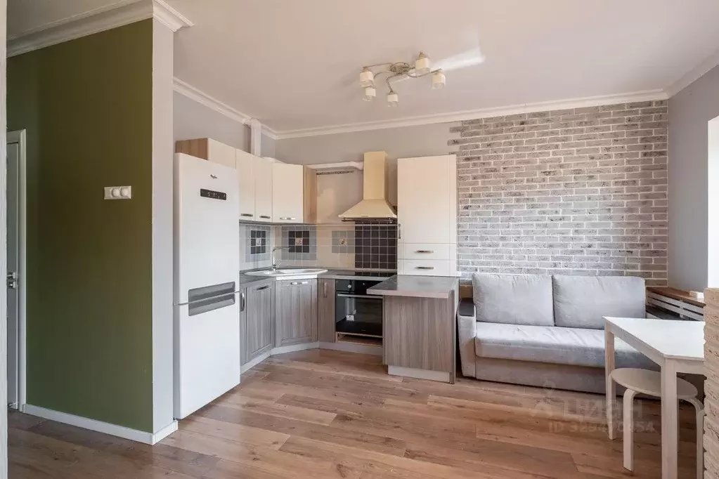 Квартира, 1 комната, 41.4 м - Фото 1