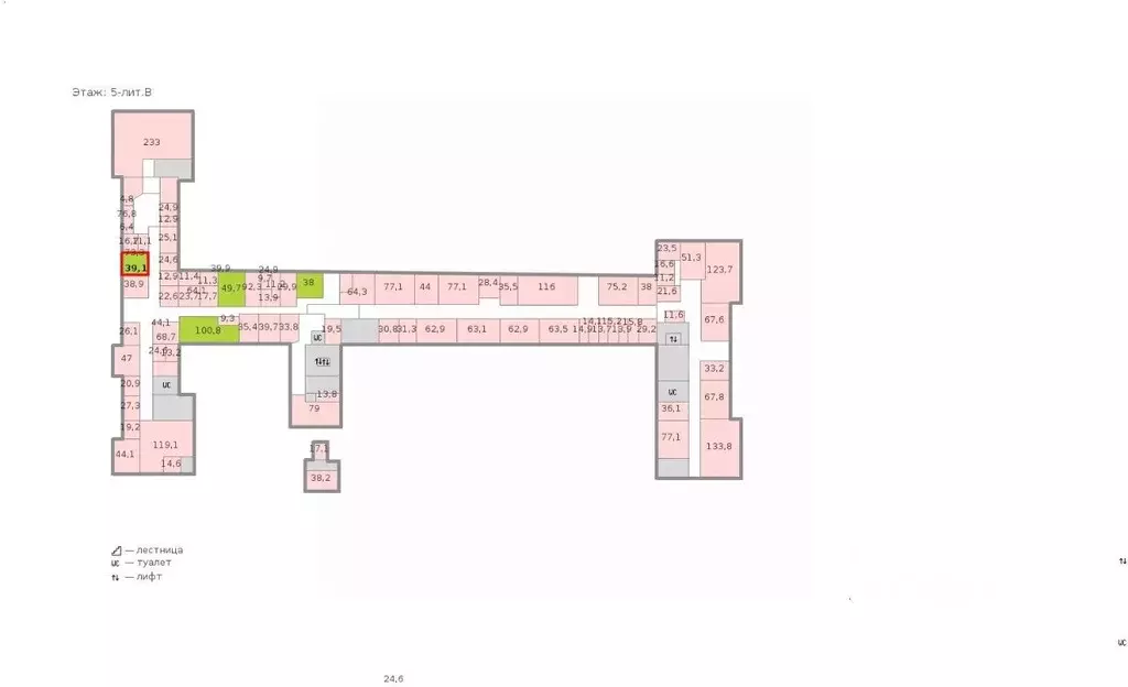 Офис в Санкт-Петербург Большая Монетная ул., 16 (39 м) - Фото 2