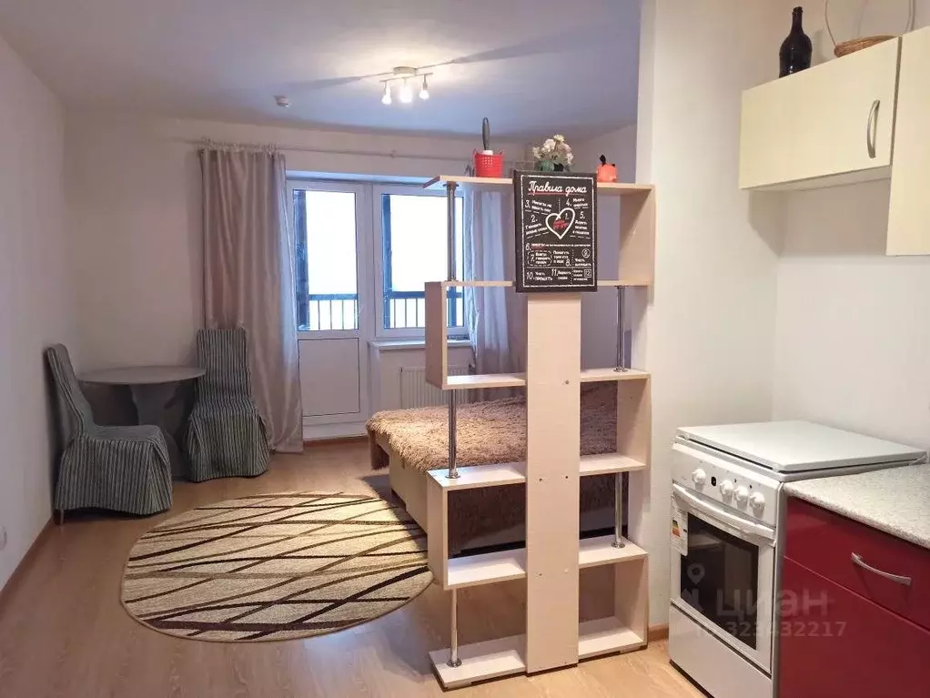 Студия Санкт-Петербург Усть-Славянка тер., ул. Славянская, 21 (26.9 м) - Фото 1