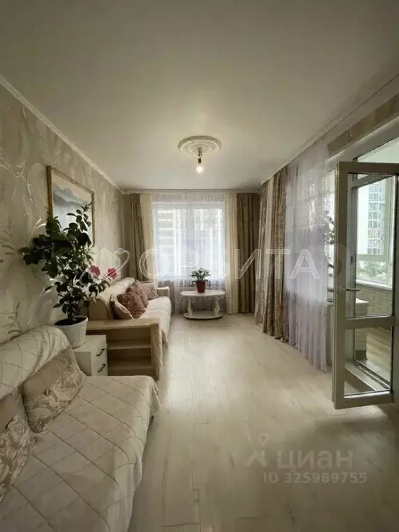 3-к кв. Тюменская область, Тюмень ул. Фармана Салманова, 26к2 (60.4 м) - Фото 1