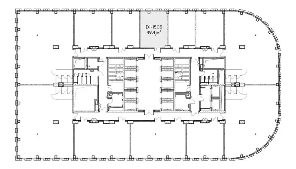 Офис (49.4 м) - Фото 2