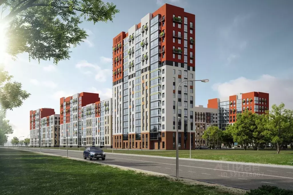 2-к кв. Ярославская область, Ярославль Ленинградский просп., 102 ... - Фото 1