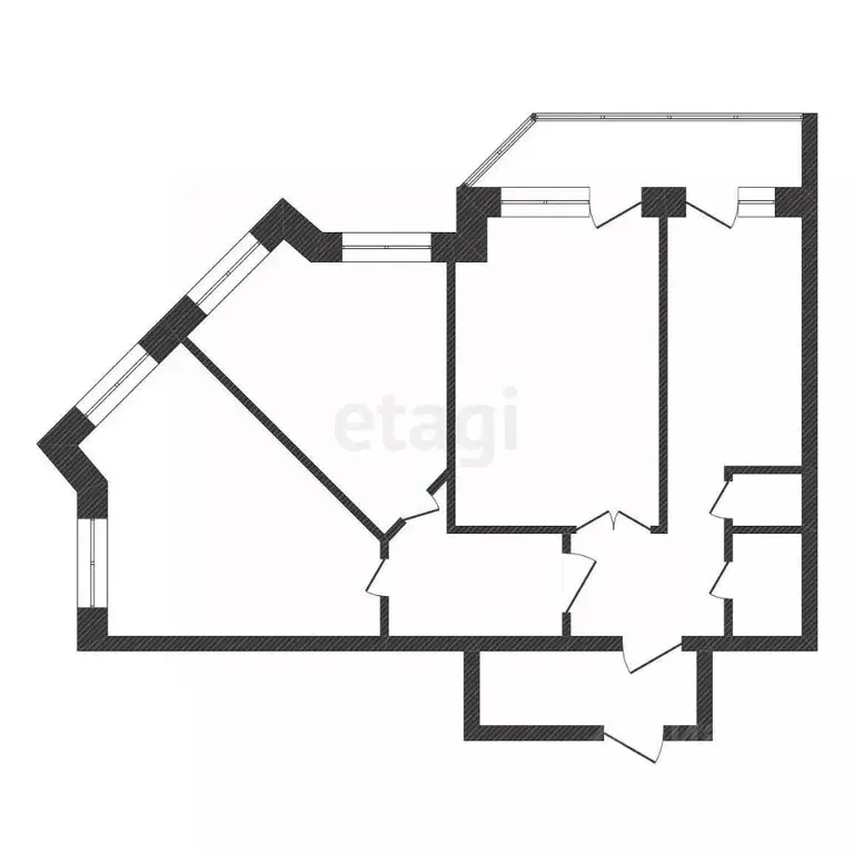 3-к кв. Красноярский край, Красноярск Судостроительная ул., 90 (79.7 ... - Фото 2