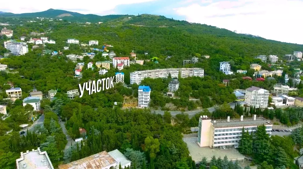 Участок в Крым, Ялта муниципальный округ, Гаспра пгт ш. Алупкинское ... - Фото 1