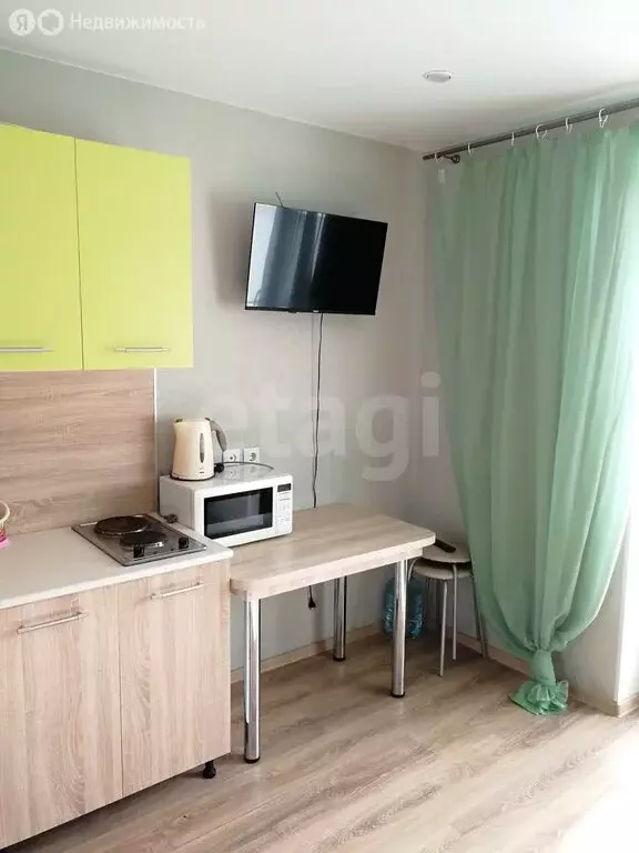 Квартира-студия: Тюмень, Велижанская улица, 66к1 (20 м) - Фото 1