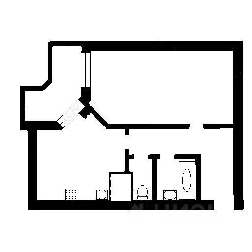 1-к кв. Санкт-Петербург Кондратьевский просп., 68к4 (41.7 м) - Фото 2