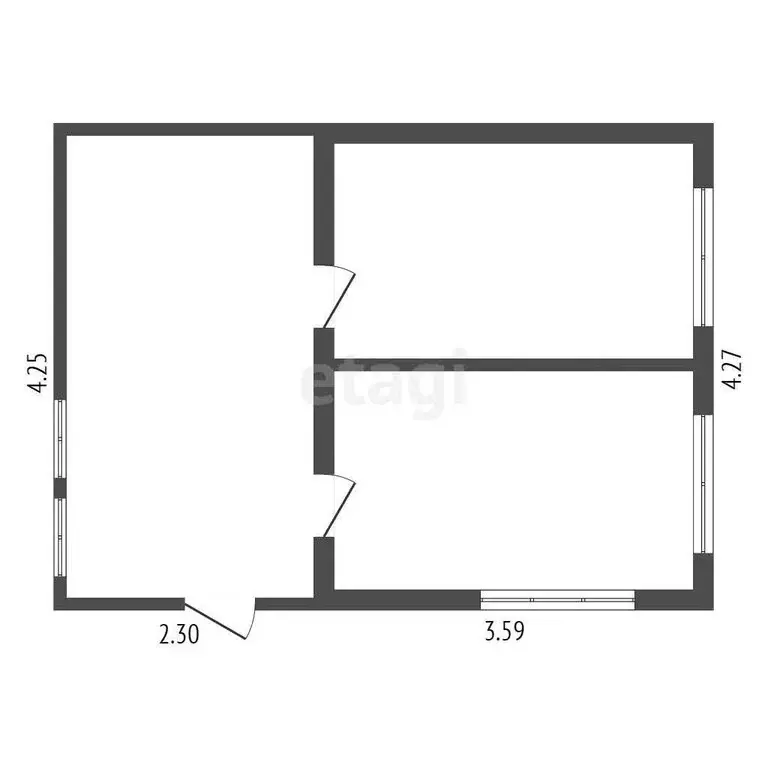 Дом в Кострома, садоводческое товарищество Труженик-2 (24.3 м) - Фото 0