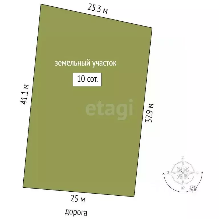 Участок в Тюменская область, Нижнетавдинский район, д. Московка просп. ... - Фото 1
