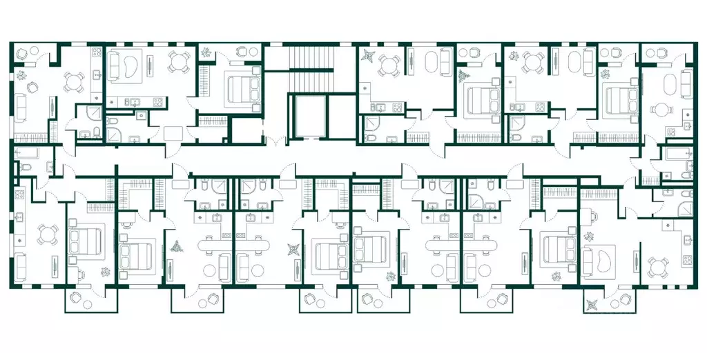 1-к кв. Дагестан, Дербент Новая История жилой комплекс (47.19 м) - Фото 2