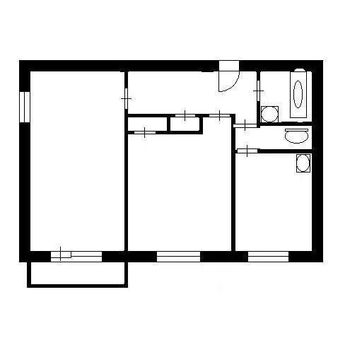 2-к кв. Новосибирская область, Новосибирск ул. Бориса Богаткова, 179 ... - Фото 2