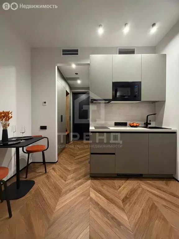 Квартира-студия: Санкт-Петербург, набережная Макарова, 58 (20.4 м) - Фото 1