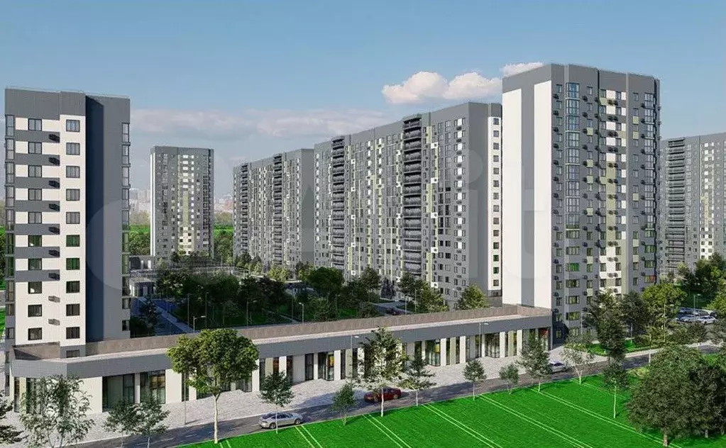 2-к. квартира, 49,8 м, 14/16 эт. - Фото 1