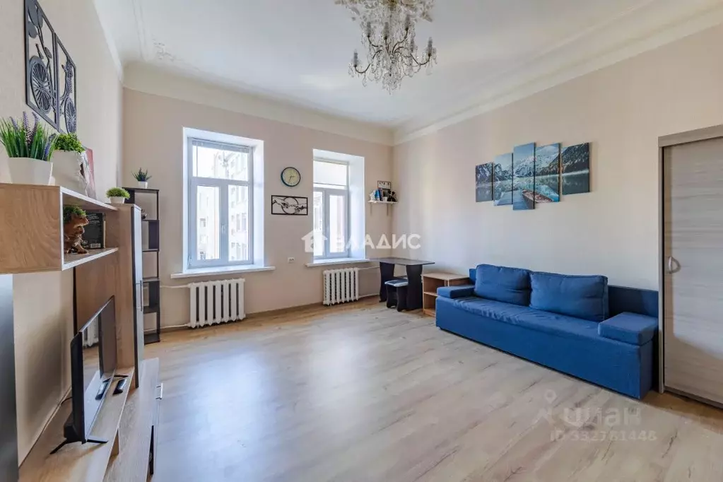 1-к кв. Санкт-Петербург ул. Академика Лебедева, 17/2 (43.3 м) - Фото 1